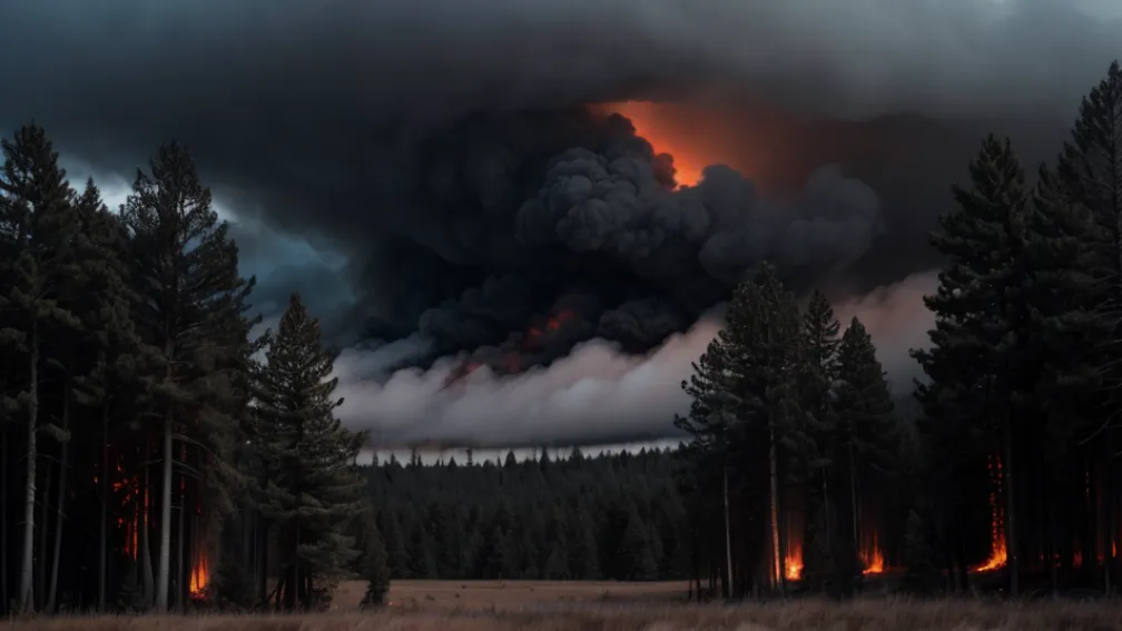 Incendiu forestier în Saxonia: Flăcările continuă să facă ravagii în districtul Meissen