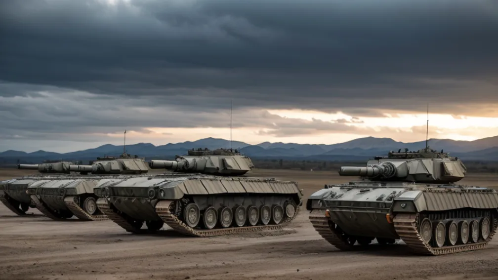 Germania dislocă vehicule blindate în Lituania: Consolidarea batalionului internațional NATO