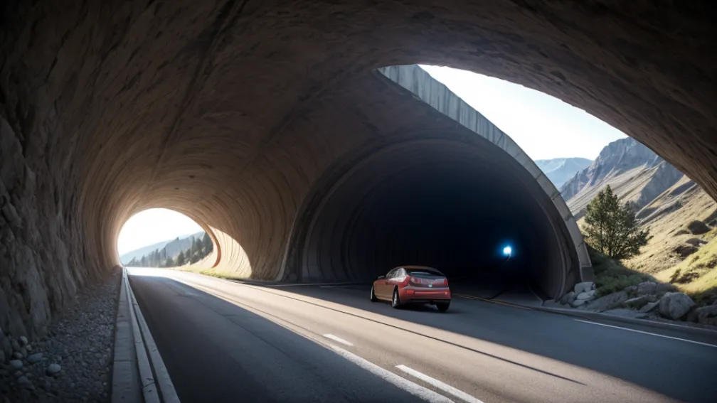 Video Spectaculos: O Dronă a Zburat cu Viteză Printr-un Tunel Montan Îngust din China