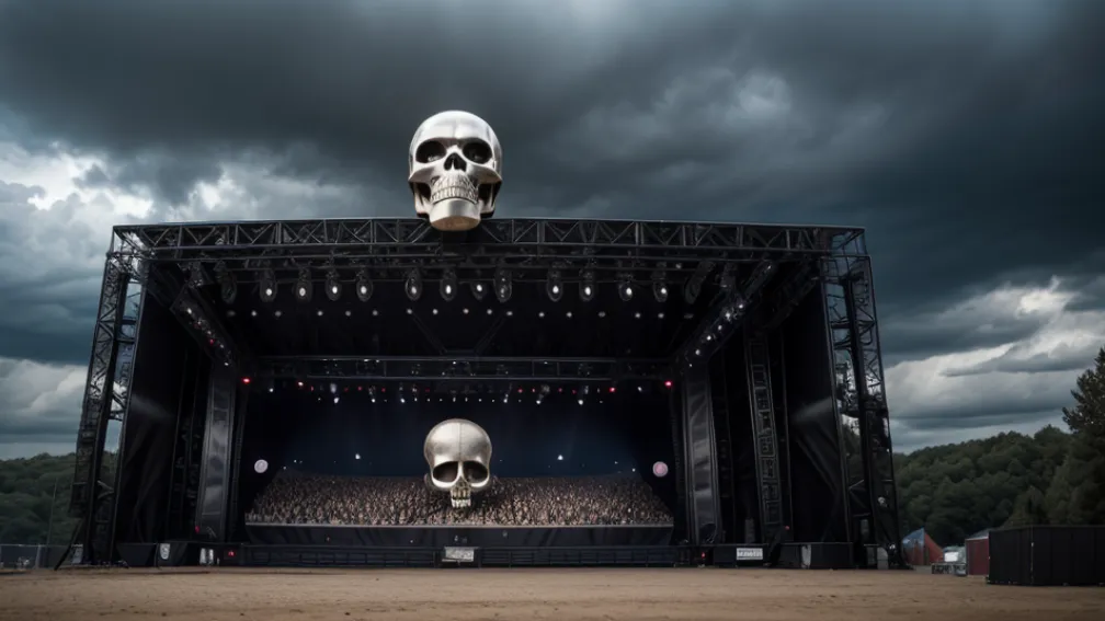 Wacken Open Air 2025: Craniul iconic de metal a fost instalat – Europa se pregătește pentru cel mai mare festival