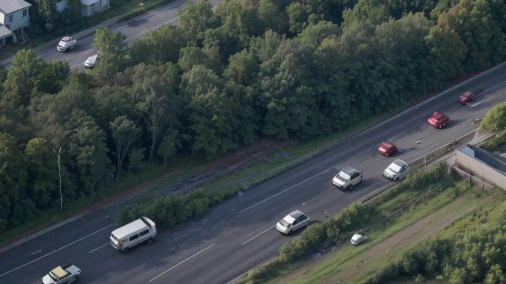 Accident rutier grav în Germania: Un scuterist de 15 ani, rănit serios după coliziunea cu un microbuz lângă Aalen