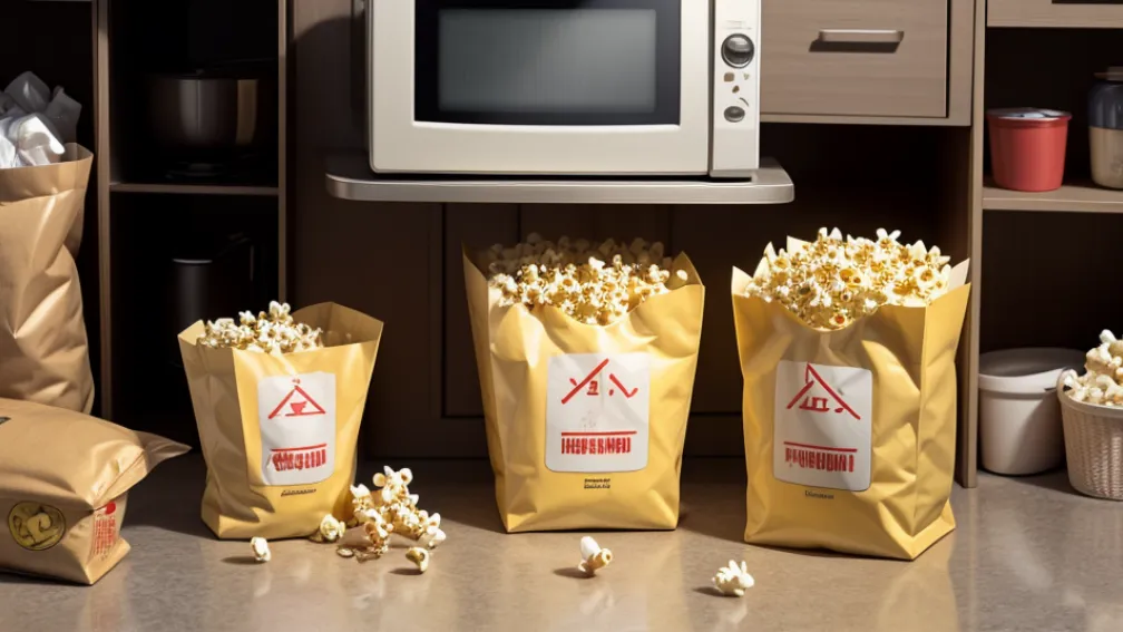 Producătorul retrage popcornul Popz: substanțe periculoase găsite în ambalaj