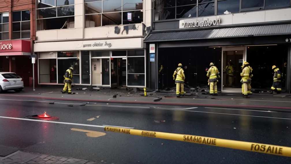 Sydney: Tentativă eșuată de incendiere a unui salon de înfrumusețare, atacatorul a fugit pentru a-și salva viața