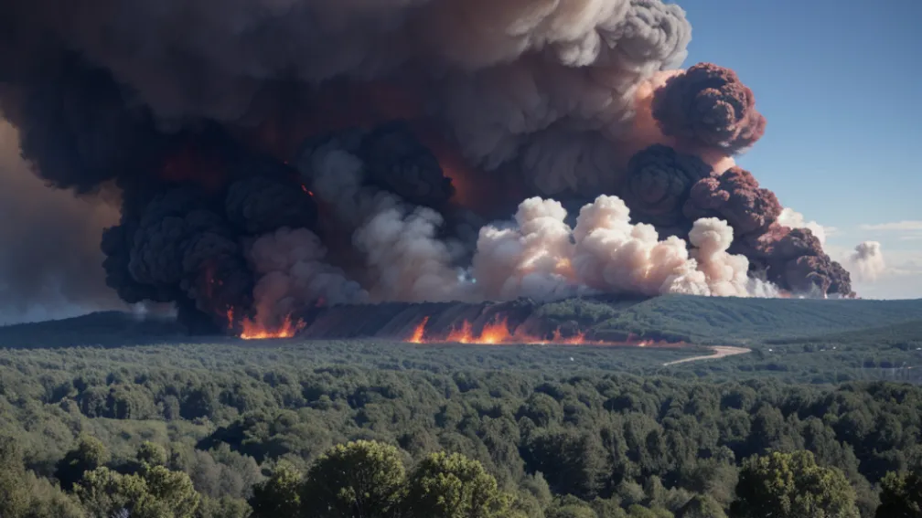 Incendiu masiv de pădure lângă Marsilia: Peste 350 de hectare în flăcări, aeroportul a fost închis
