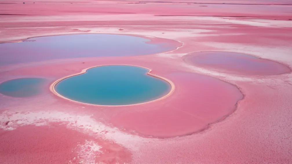 Spectacolul natural a revenit: Lacul Retba din Senegal a redevenit roz