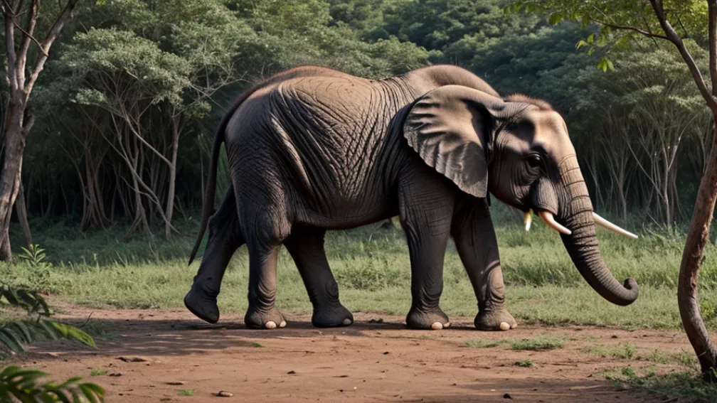 Selfie periculos: Un turist în India, atacat de un elefant sălbatic