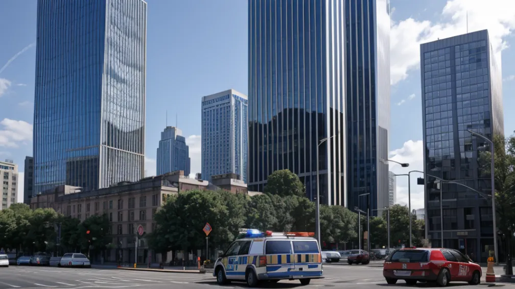 Atac armat sângeros într-un zgârie-nori din New York: Patru morți, inclusiv un polițist