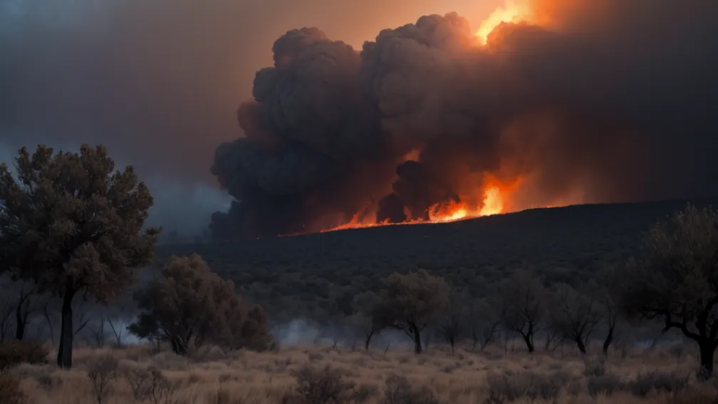 Incendii de pădure devastatoare în Spania: un mort, mii de evacuați din cauza caniculei extreme