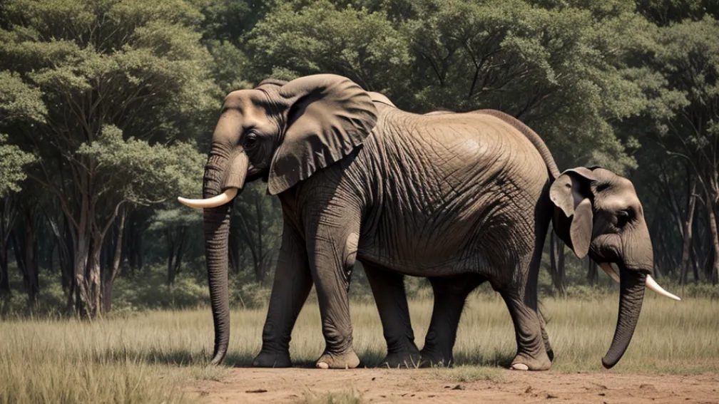 Avertisment din India: Un elefant a atacat un turist care încerca un selfie periculos