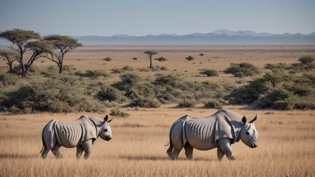 Rinoceri radioactivi: Africa de Sud adoptă o metodă neobișnuită împotriva braconierilor