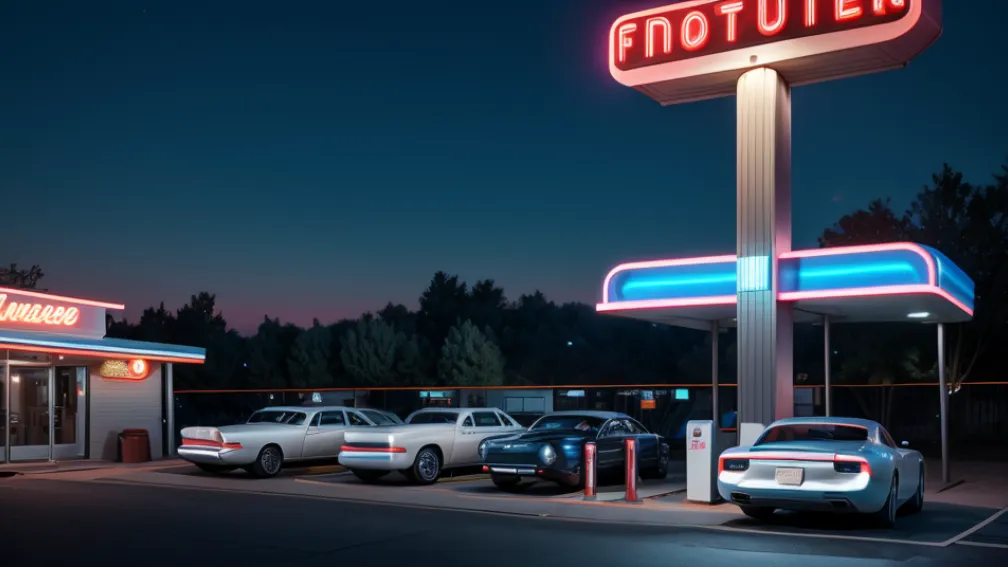 Tesla deschide primul "Diner" inovator: restaurant, cinematograf drive-in și stație de încărcare integrate