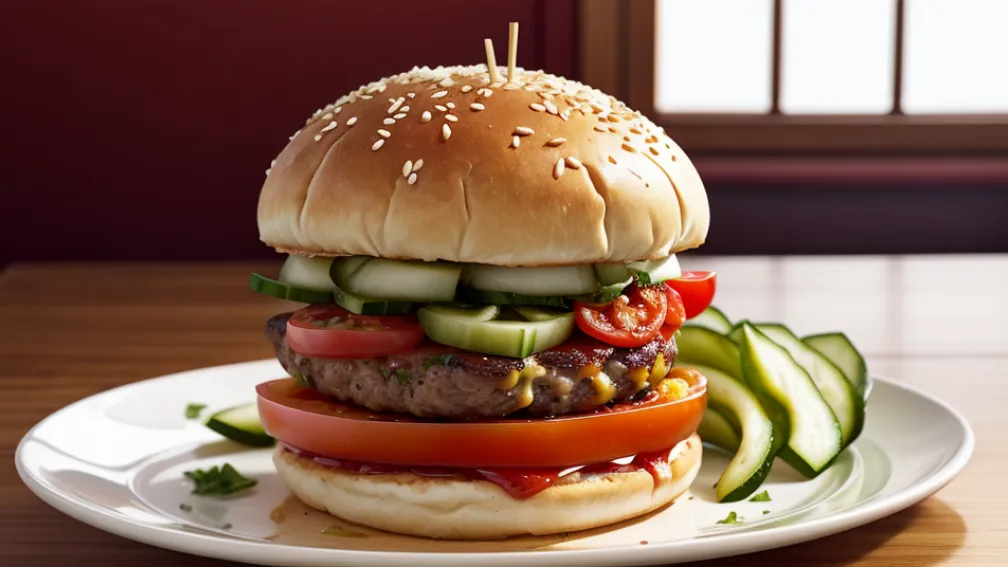 Inovație culinară șocantă: Un bucătar celebru a transformat hrana pentru pisici într-un burger rafinat