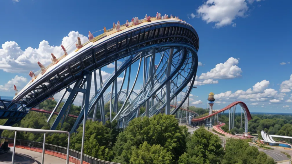 Ohio, SUA: Un nou roller coaster promite adrenalină maximă cu o cădere de 50 de metri
