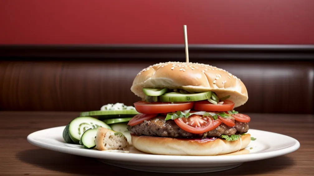 Un chef cu stele Michelin a transformat hrana pentru pisici într-un burger gourmet de nerecunoscut