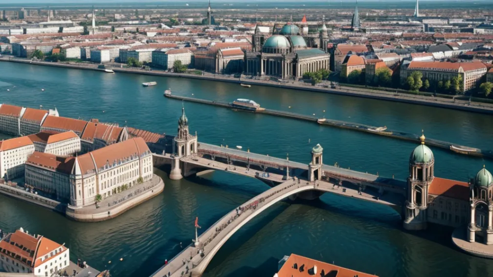Râul Spree din Berlin, punct de atracție pentru scăldători, în ciuda unei interdicții de 100 de ani