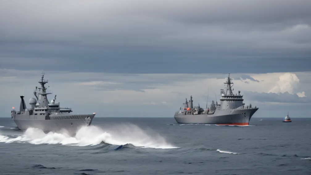 Incident maritim bizar: Nava Gărzii de Coastă chineze s-a auto-lovit în timpul unei manevre împotriva unui vas filipinez