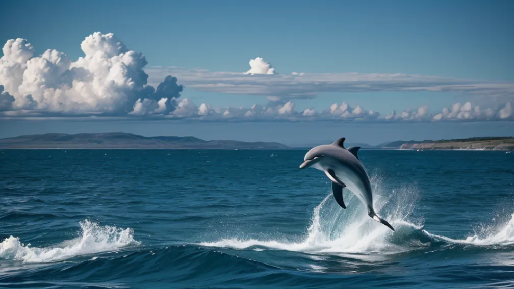 Incident șocant în Dorset: Un delfin a încercat să înece o femeie în timpul înotului