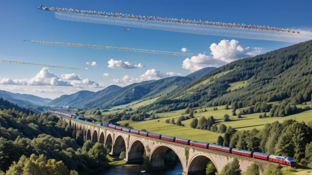 Călătoriile cu trenul în Europa, încă mai scumpe decât cele cu avionul: Paradoxul transportului "verde"