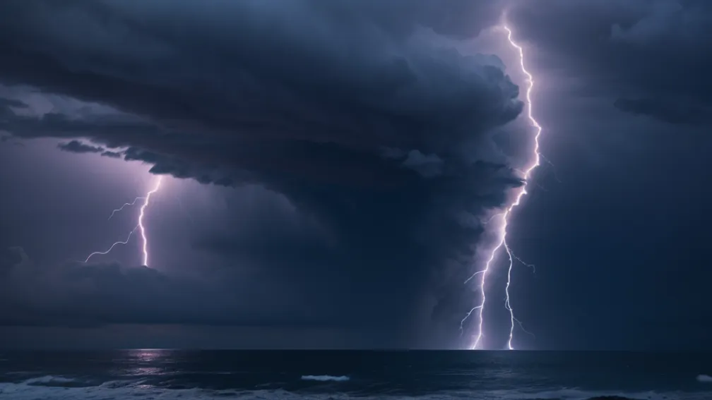 Supercelulă Violentă pe Coasta Adriaticii de Nord: Turiștii, în Pericol din Cauza Furtunilor