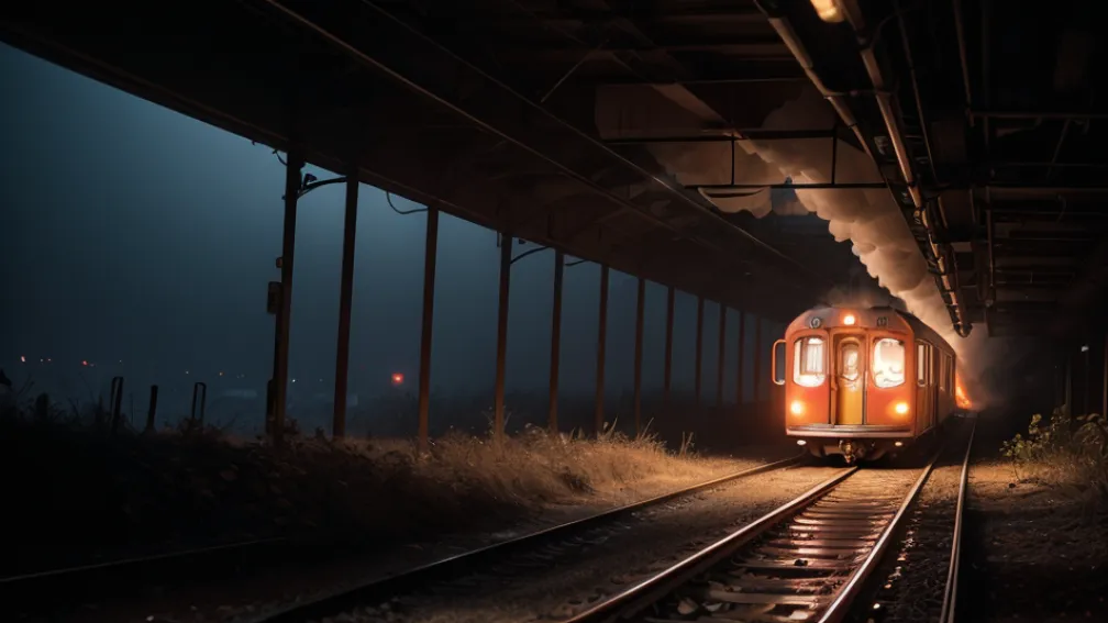 Incendiu la metroul din New York: Panică în oră de vârf după ce un tren a luat foc