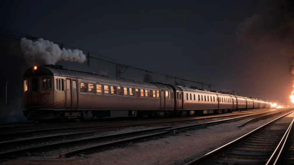 Șoc pentru navetiști: Un tren de metrou a luat foc în New York în plină oră de vârf
