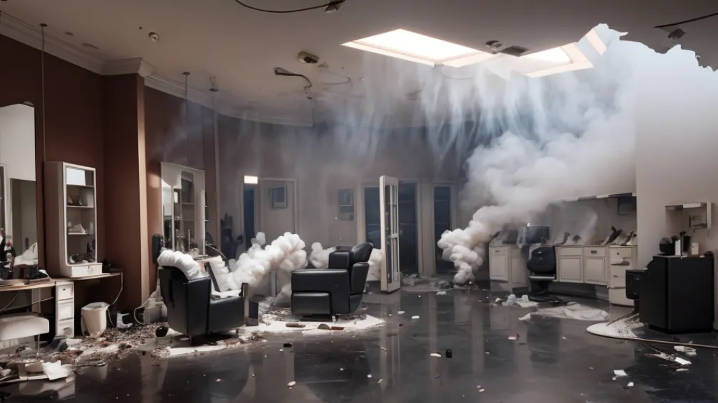 Moment de Groază la Salon: Uscătorul de Păr a Explodat în Mâna Clientei