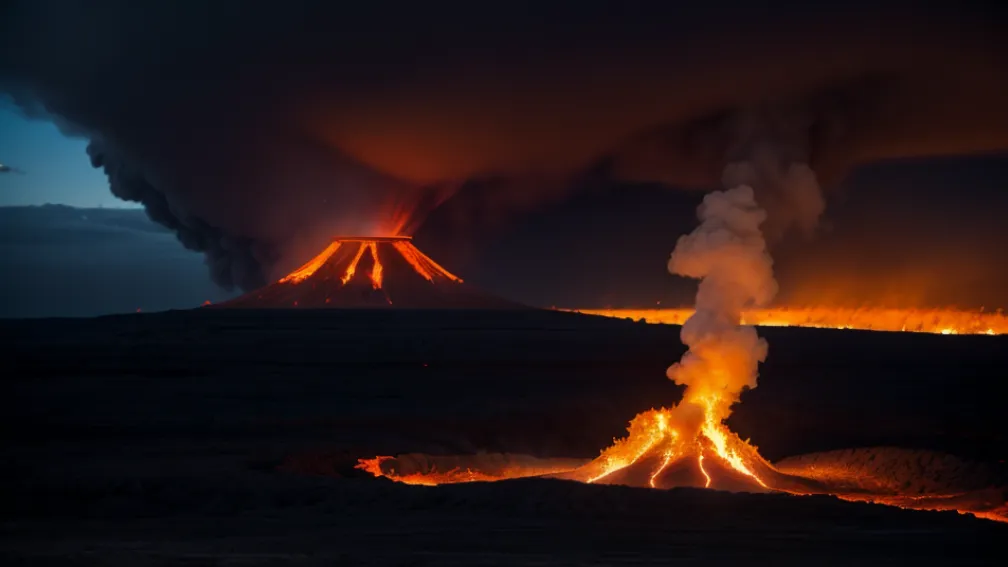 Vulcanul Kilauea din Hawaii a erupt din nou: lavă aruncată la 30 de metri înălțime