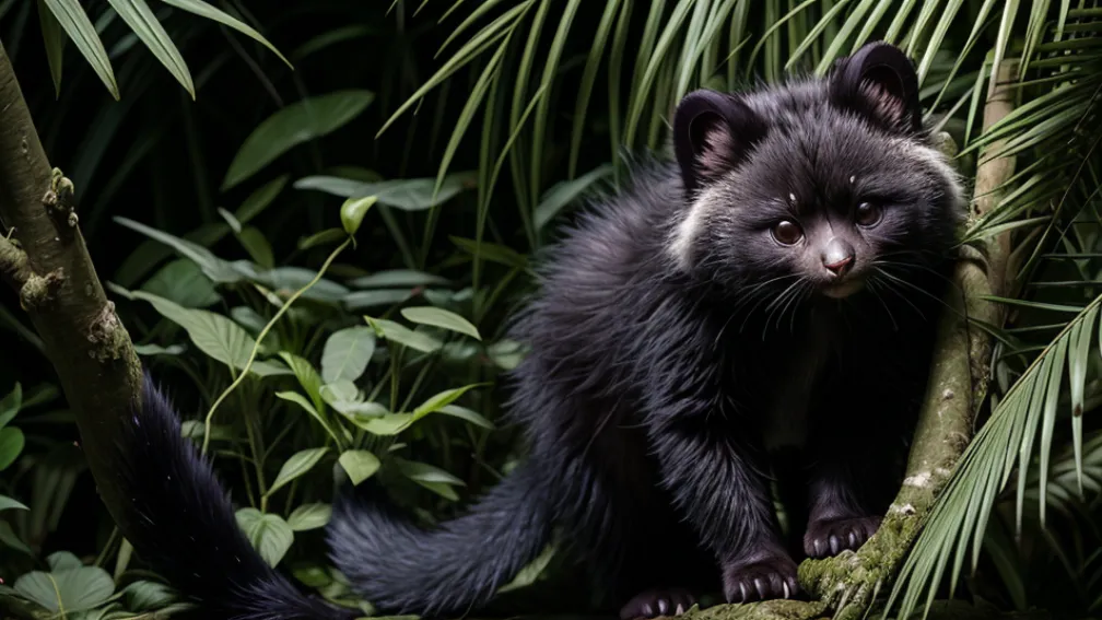 Hype pe TikTok cu Binturongul: Animalul sălbatic exotic care nu are ce căuta în sufragerie