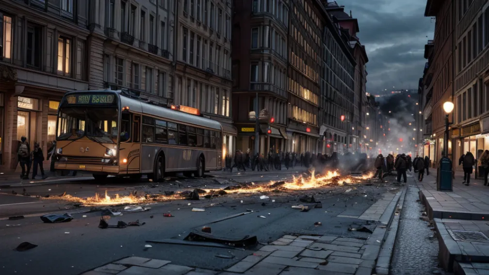 Lausanne, Elveția: Revolte violente după moartea unui adolescent în timpul unei urmăriri a poliției
