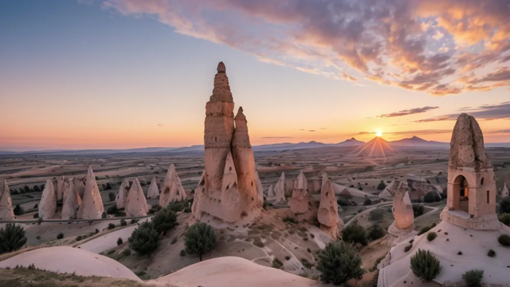 Turistă dansează pe catargul unui steag în Cappadocia: Riscă trei ani de închisoare pentru lipsă de respect față de drapel?
