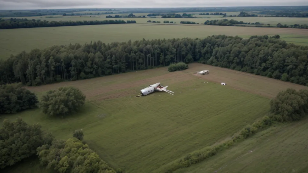 Accident aviatic tragic în Brandenburg: Două persoane au murit după prăbușirea unui avion de mici dimensiuni