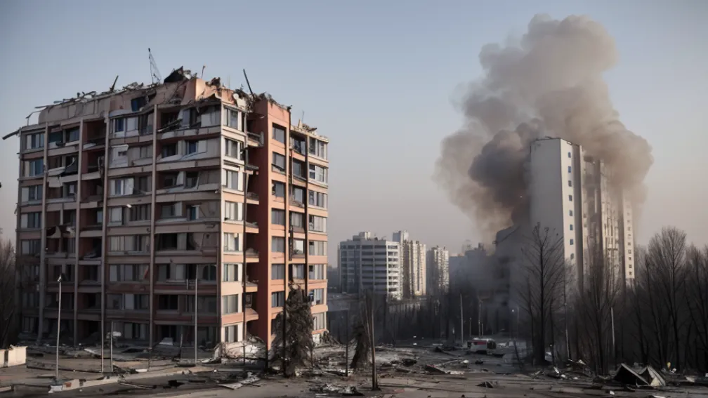 Kiev: Un miracol tragic – o tânără a supraviețuit miraculos unui atac cu rachete rusești asupra unui bloc de locuințe