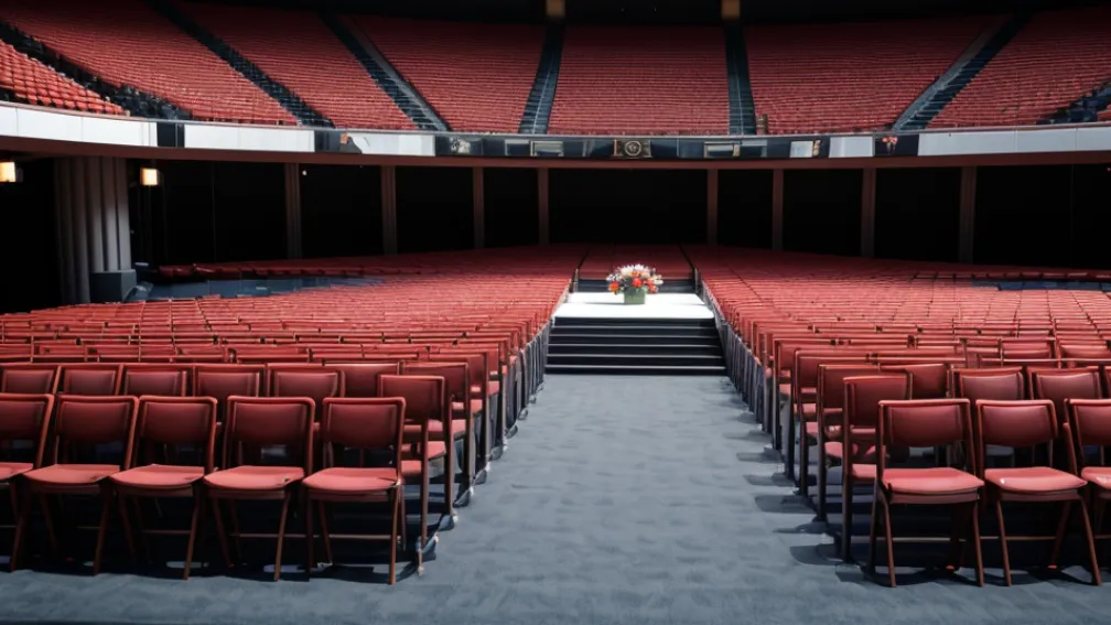 Văduva lui Charlie Kirk, Erika Kirk, a izbucnit în lacrimi la ceremonia comemorativă din Glendale