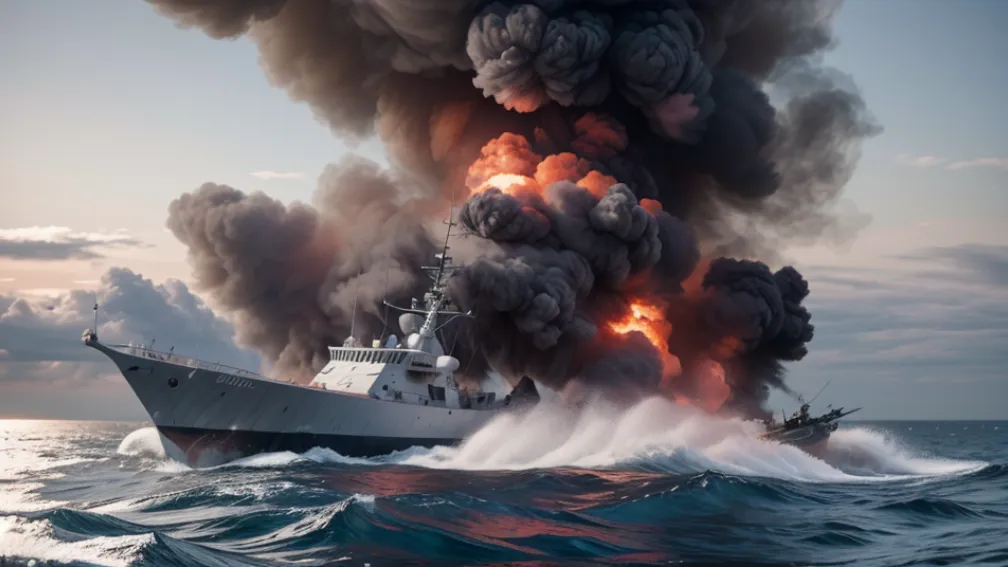 Ucraina anunță distrugerea unei nave rusești în Marea Neagră printr-un atac cu dronă