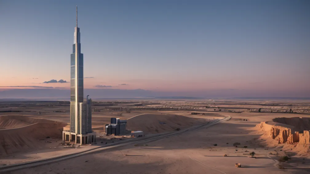 Arabia Saudită reia construcția primului zgârie-nor de 1 kilometru din lume, JEC Tower