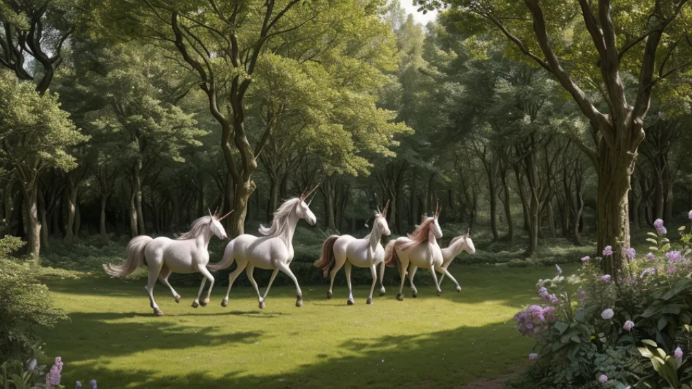 Imaginea Săptămânii: Puteți Găsi 3 Cai Ascunși Printre Unicorni?