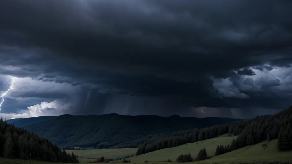 Furtuni puternice, ploi torențiale și grindină: Sudul Germaniei sub avertizare meteo