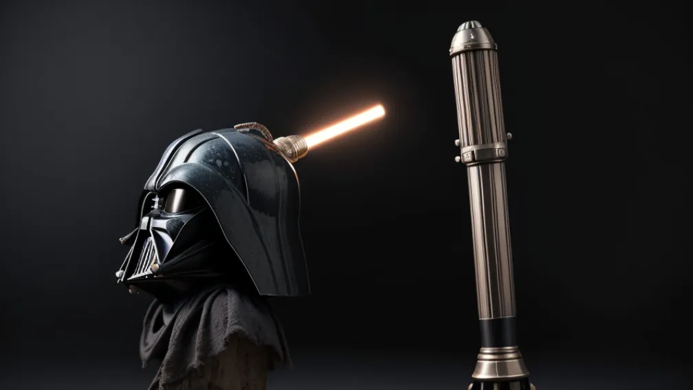 Sabia laser a lui Darth Vader din „Războiul Stelelor”, vândută la licitație cu un preț record de 3,65 milioane de dolari
