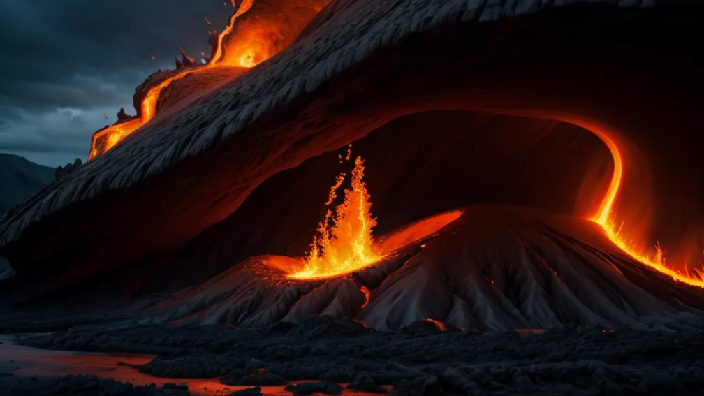 Imagini rare: Cercetătorii au filmat o tornadă de lavă „Vulnado” în timpul erupției vulcanului Kilauea din Hawaii