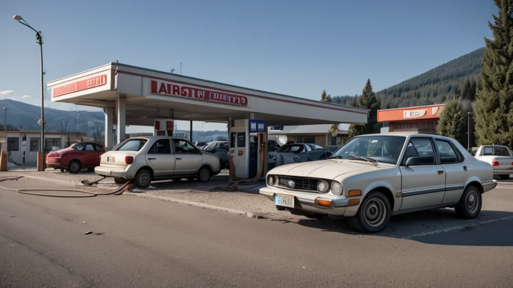 Benzinărie din Italia, acuzată că a vândut apă în loc de motorină: mașini grav avariate