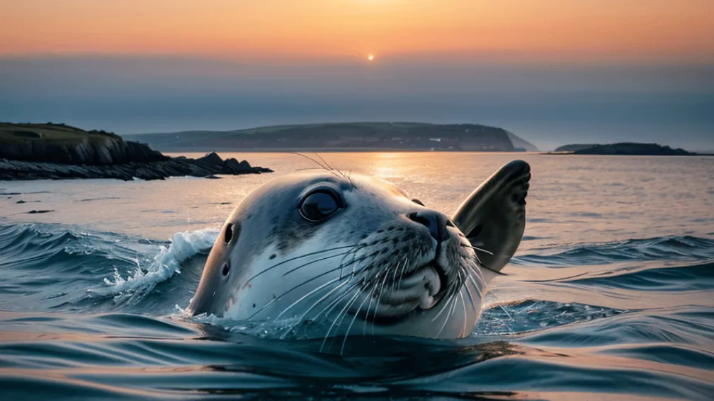 Surpriză pe Firth of Clyde: O focă îndrăzneață a uimit pescarii