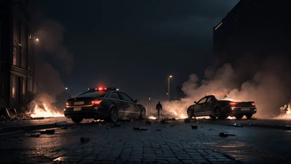 Revolte violente în Dublin: Tentativă de asalt asupra unui centru de azil cu „care de luptă”