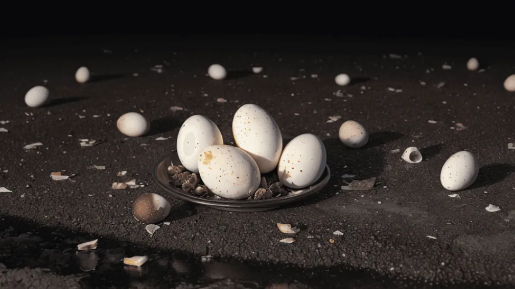 Atac cu ouă în Germania: Ceartă pentru un loc de parcare a degenerat în bătaie