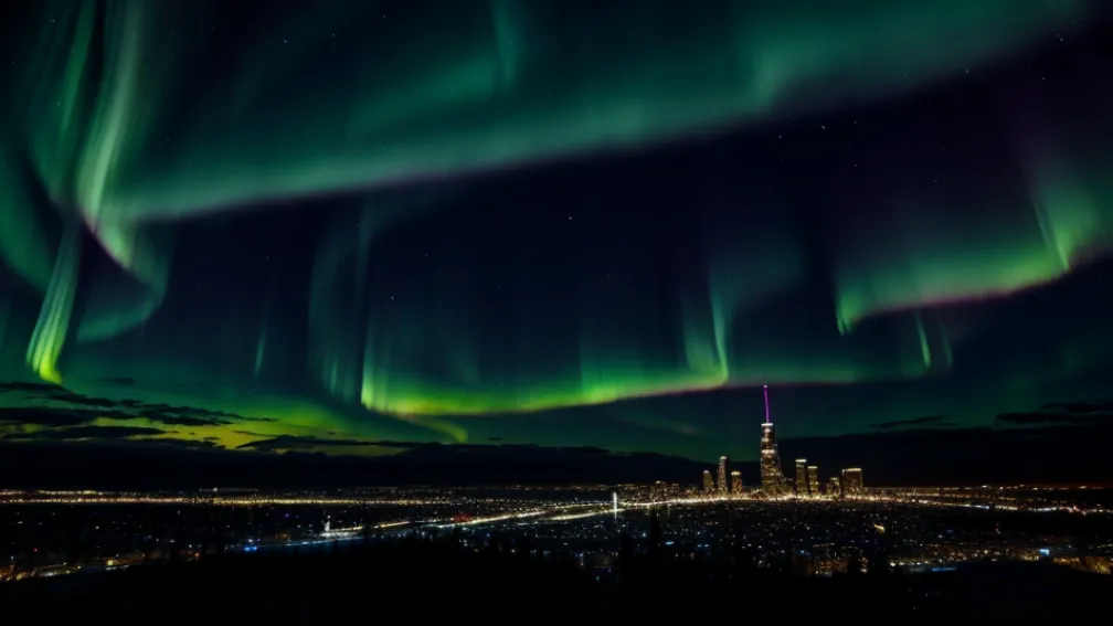 Aurora boreală încântă Germania, ședința cabinetului Merz și alte momente importante din imagini