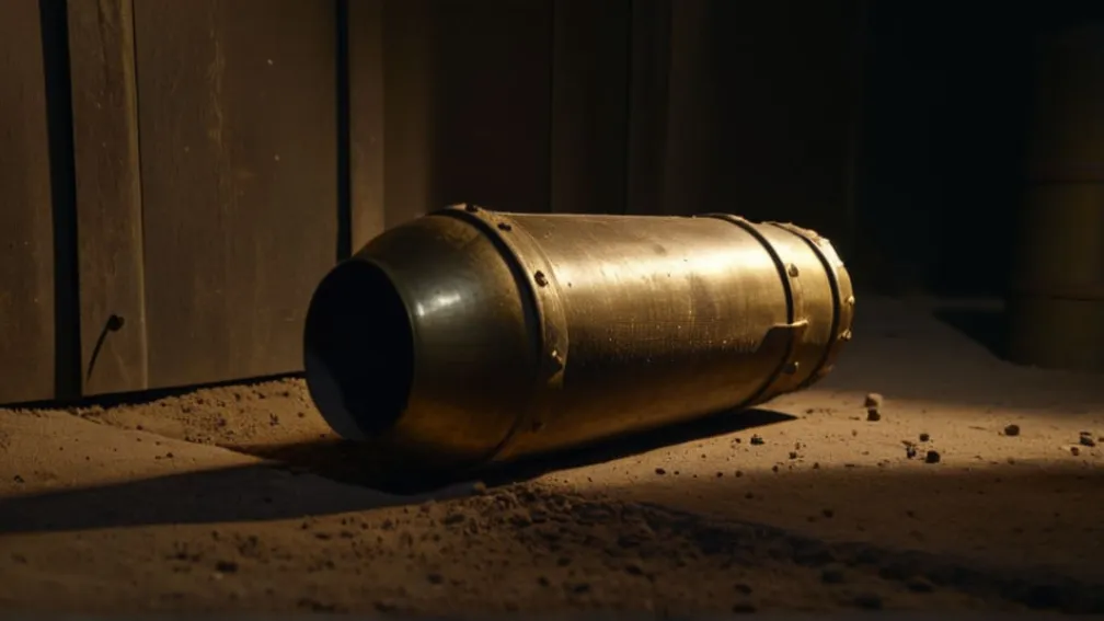 Descoperire explozivă în Zwickau: O grenadă de artilerie găsită în garajul unui bunic