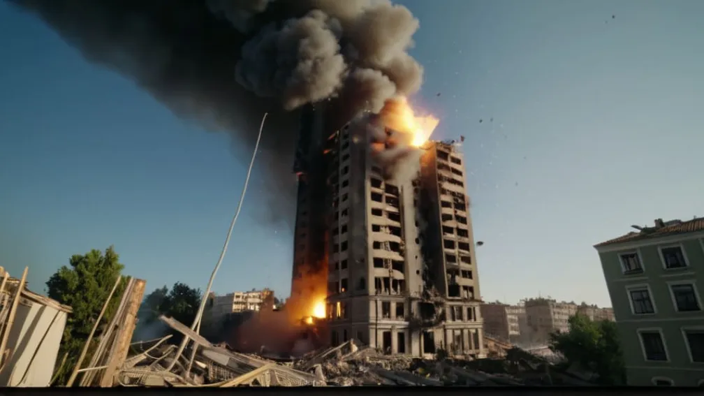 Atac cu rachete rusești în Ternopil: O mamă și fiica ei de șapte ani, cetățene poloneze, au murit în flăcări