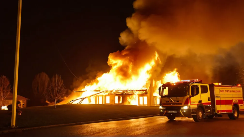 La Plauen, un pensionar a murit într-un incendiu la un azil de bătrâni