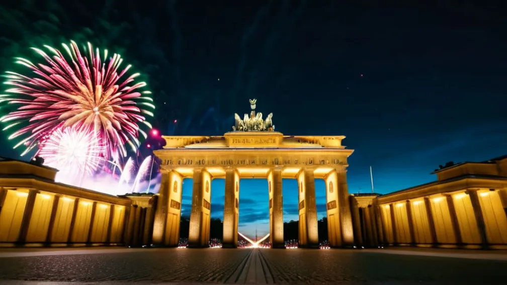 Berlinul organizează o nouă petrecere gratuită de Revelion la Poarta Brandenburg cu DJ și focuri de artificii