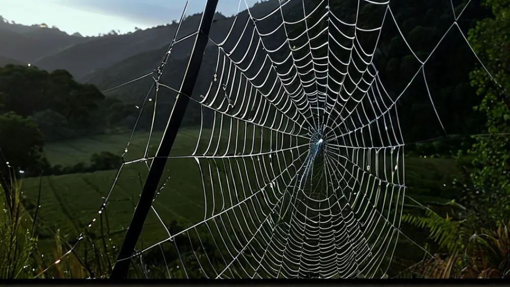 Descoperire Uimitoare: Cea Mai Mare Pânză de Păianjen din Lume Găsită de Cercetători