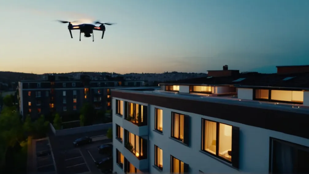 Dronă la Fereastră: De la Spaimă la Hilaritate – O Poveste Virală